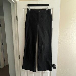 J. Crew Factory Black Wide Leg Pants